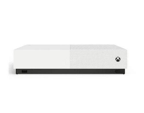 Фото №3 - Microsoft Xbox One S 1Tb White All-Digital Edition + Доп. джойстик (Гарантия 18 месяцев)