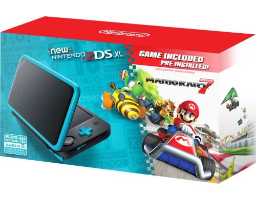 Фото №1 - New Nintendo 2DS XL Blue Mario Kart 7 + 50 игр