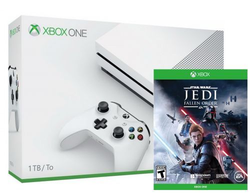 Фото №1 - Xbox ONE S 1TB + Star Wars Jedi Fallen Order (Гарантия 18 месяцев)