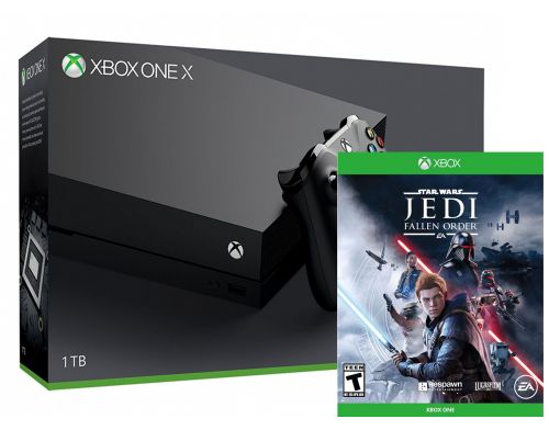 Фото №1 - Xbox ONE X 1TB + Star Wars Jedi Fallen Order (Гарантия 18 месяцев)
