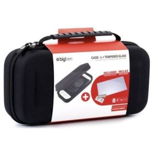 Чехол для Nintendo Switch Big Ben Transport Case - L + Tempered Glass Screen Protector Б/У (без стекла)