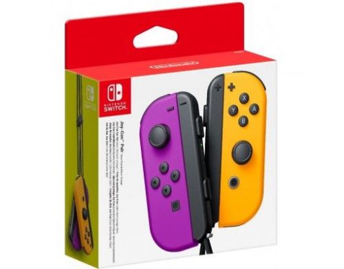 Фото №1 - Игровые контроллеры Joy-Con Purple/Orange (Nintendo Switch)