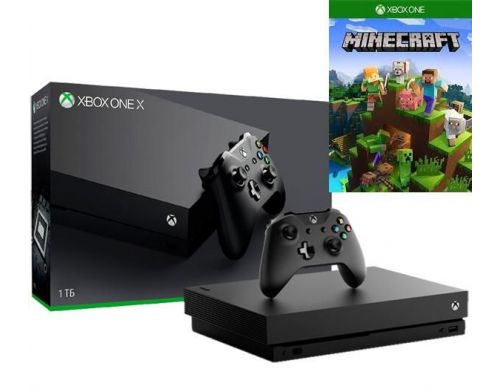 Фото №2 - Xbox ONE X 1TB + Minecraft (Гарантия 18 месяцев)