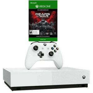 Xbox One S 1Tb White All-Digital Edition + Gears of War Ultimate Edition (Гарантия 18 месяцев)