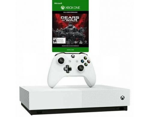 Фото №2 - Xbox One S 1Tb White All-Digital Edition + Gears of War Ultimate Edition (Гарантия 18 месяцев)