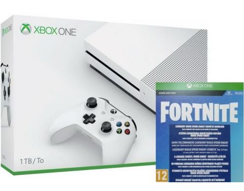 Фото №1 - Xbox One S 1Tb + Fortnite Xbox (Гарантия 18 месяцев)