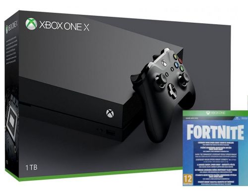 Фото №1 - Xbox ONE X 1TB + Fortnite Xbox (Гарантия 18 месяцев)