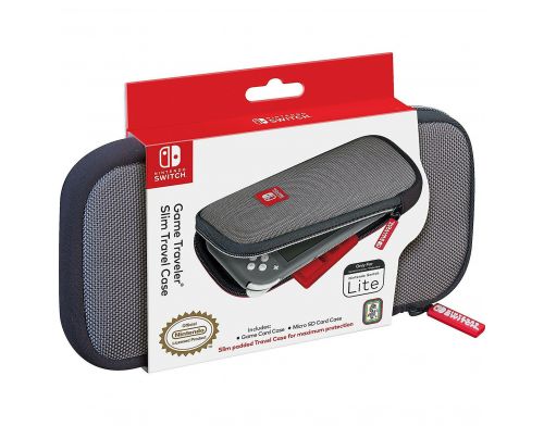 Фото №1 - Чехол Nintendo Switch Lite Game Traveler Slim Travel Case (Gray)