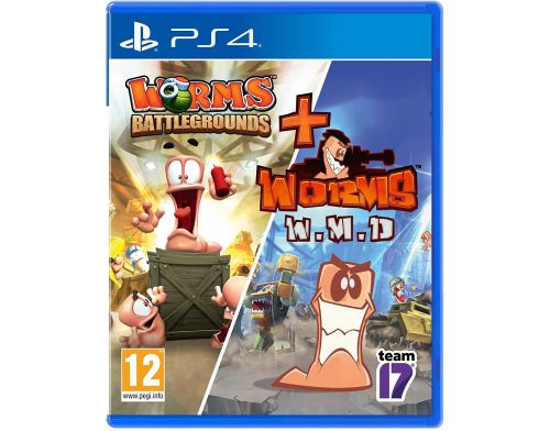 Фото №1 - Worms Battlegrounds + Worms W.M.D PS4