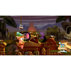 Игра Worms Battlegrounds + Worms W.M.D PS4