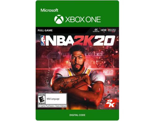 Фото №1 - NBA 2K20 Xbox ONE ваучер на скачивание игры