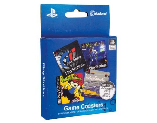 Фото №1 - Подстаканник Paladone Playstation - Game Coasters