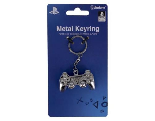 Фото №2 - Брелок Paladone Playstation 3D - Metal Keyring
