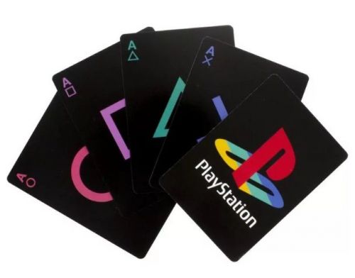 Фото №1 - Настольная игра Paladone Playstation: Playing Cards