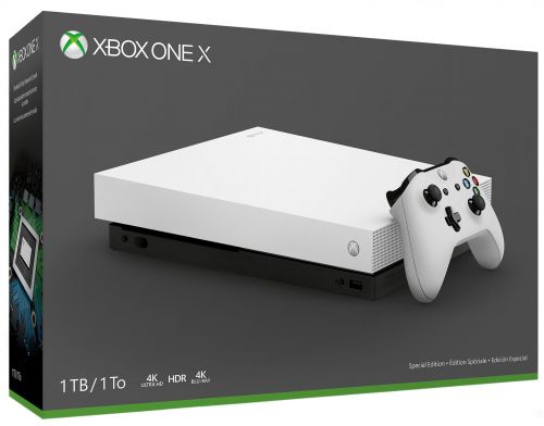 Фото №1 - Xbox ONE X 1TB White Б.У. (Гарантия)