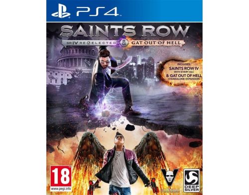 Фото №1 - Saints Row IV (4): Re-elected & Saints Row: Gat out of Hell PS4