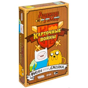 Настольная игра Время приключений: Карточные войны. Финн против Джейка.
