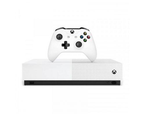 Фото №2 - Microsoft Xbox One S 1Tb White All-Digital Edition + Ваучер на скачивание NBA 2K19 (Гарантия 18 месяцев)