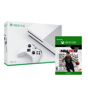 Xbox ONE S 1TB + ваучер на скачивание NBA 2K19 (Гарантия 18 месяцев)