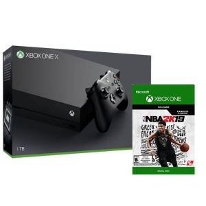 Xbox ONE X 1TB + ваучер на скачивание NBA 2K19 (Гарантия 18 месяцев)