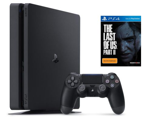 Фото №1 - Sony PlayStation 4 SLIM 500gb + Игра The Last of Us Part II (Гарантия 18 месяцев)