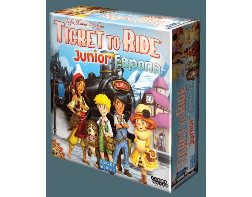 Фото №1 - Настольная игра Ticket to Ride Junior Европа