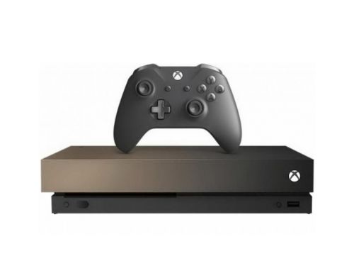 Фото №2 - Приставка Xbox ONE X 1TB Gold Rush Edition Б.У. (Гарантия)