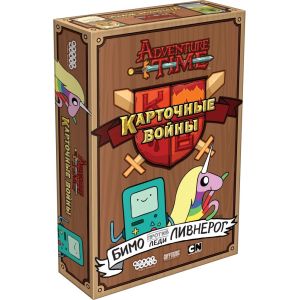Настольная игра Время приключений: Карточные войны. Бимо против леди Ливнериг