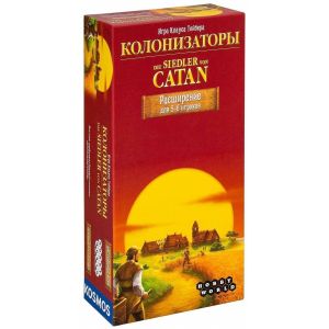 Настольная игра Колонизаторы. Расширение для 5-6 игроков (3-е рус. изд.)