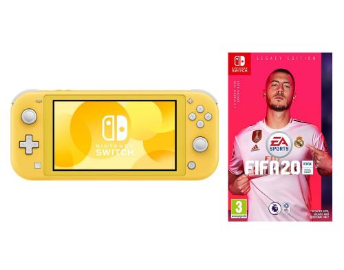 Фото №1 - Nintendo Switch Lite Yellow + FIFA 20 (Гарантия 18 месяцев)
