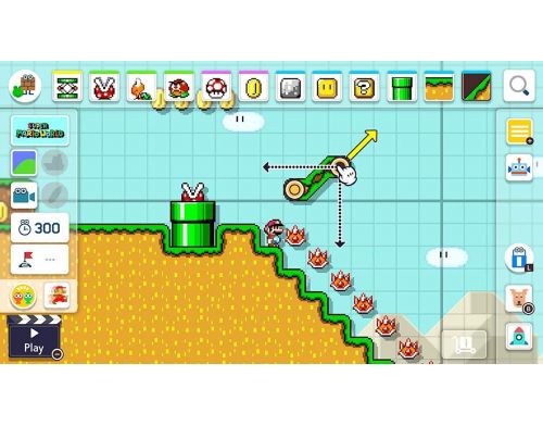 Фото №5 - Nintendo Switch Lite Gray + Super Mario Maker 2 (Гарантия 18 месяцев)