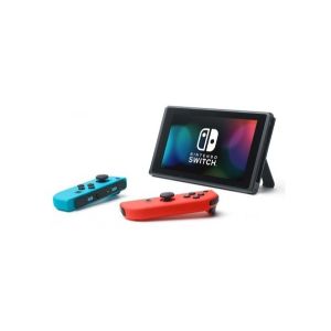 Портативна ігрова консоль Nintendo Switch Neon blue/red - Оновлена версія + Animal Crossing: New Horizons