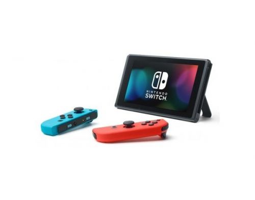 Фото №2 - Консоль Nintendo Switch Neon blue/red - Обновлённая версия (Гарантия 18 месяцев) + Animal Crossing: New Horizons
