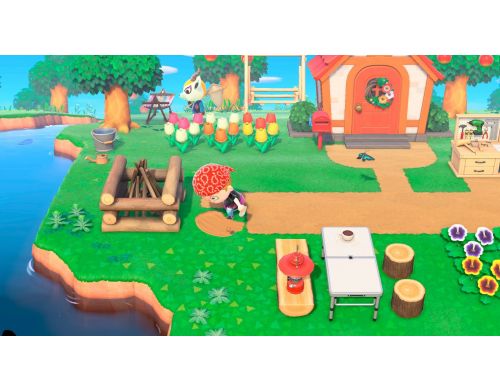 Фото №5 - Консоль Nintendo Switch Neon blue/red - Обновлённая версия (Гарантия 18 месяцев) + Animal Crossing: New Horizons