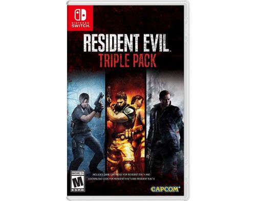 Фото №1 - Resident Evil Triple Pack Nintendo Switch Б/У (Только  Resident Evil 4)
