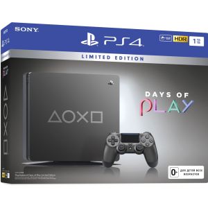 Игровая консоль Sony PlayStation 4 Slim 1Tb Days of Play Limited Edition Б.У.