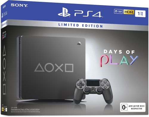 Фото №2 - Sony PlayStation 4 Slim 1Tb Days of Play Limited Edition Б.У. (Гарантия)