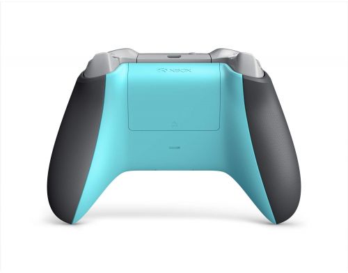 Фото №2 - Microsoft Wireless Controller Grey And Blue (Xbox One) Б/У