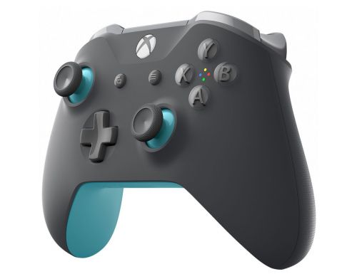 Фото №3 - Microsoft Wireless Controller Grey And Blue (Xbox One) Б/У