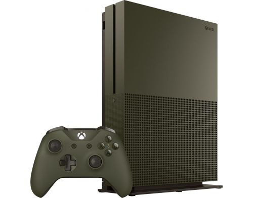 Фото №1 - Xbox One S (1 Tb) Battlefield 1 Special Edition Console Bundle - Military Green Б.У. (Без коробки) + 19 игр