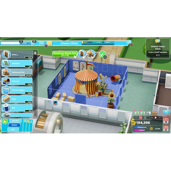 Гра Two Point Hospital PS4 фото №3