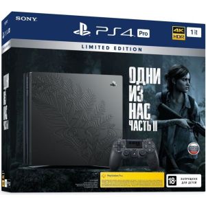 Sony PlayStation 4 PRO 1TB Limited Edition The Last of Us 2 (витринный вариант, без игры, гарантия 12 месяцев)