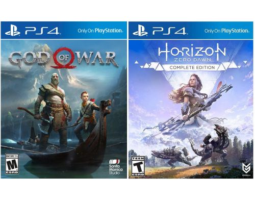 Фото №1 - Horizon Zero Dawn-Complete Edition + God of War 4 PS4 ( ваучер на скачивание игр) Английская версия