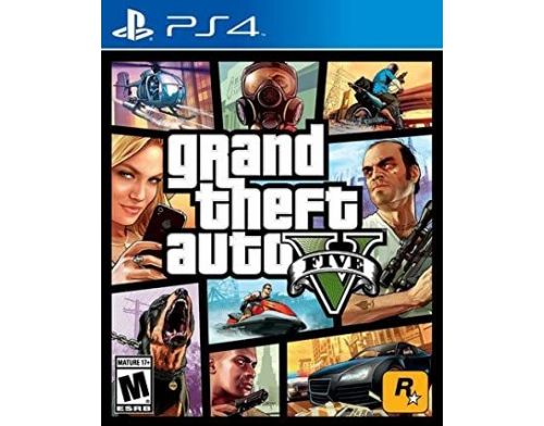 Фото №1 - Grand Theft Auto V (GTA 5) PS4 английская версия (б/у)