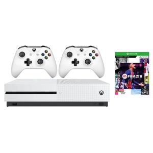 Xbox ONE S 1TB + Доп джойстик + FIFA 21 (Гарантия 18 месяцев)