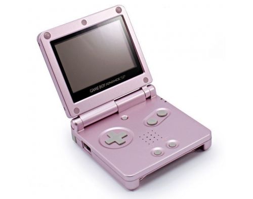 Фото №1 - Game Boy Advance (розовый) SP+TFT переходник