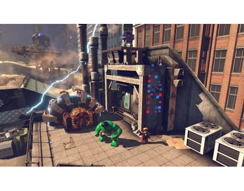 Игра LEGO Marvel Super Heroes PS4 английская версия Б/У фото №5
