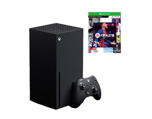 Фото №1 - Microsoft Xbox Series X 1Tb + FIFA 21 (русская версия)