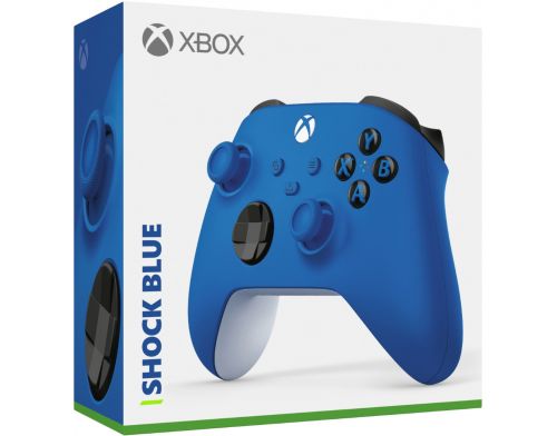 Фото №1 - Microsoft Controller for Xbox Series X, Xbox Series S, and Xbox One - Shock Blue