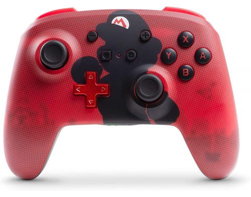 Фото №1 - Геймпад Switch Pro Controller Mario Silhouette PowerA official licensed